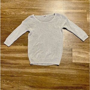 Gap xs 3/4 sleeve knit sweater